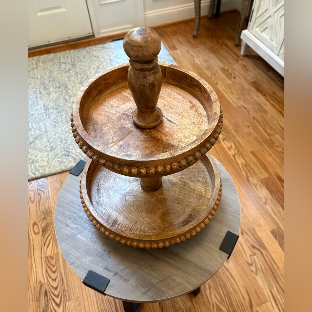 Two Tiered Tray